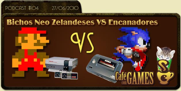 Café com Games #4 NES vs Master System