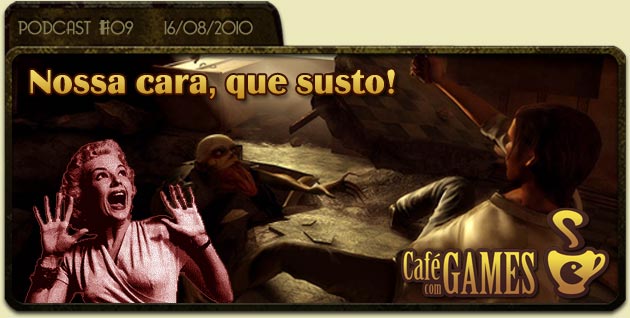 Café com Games #9 Survival Horror.